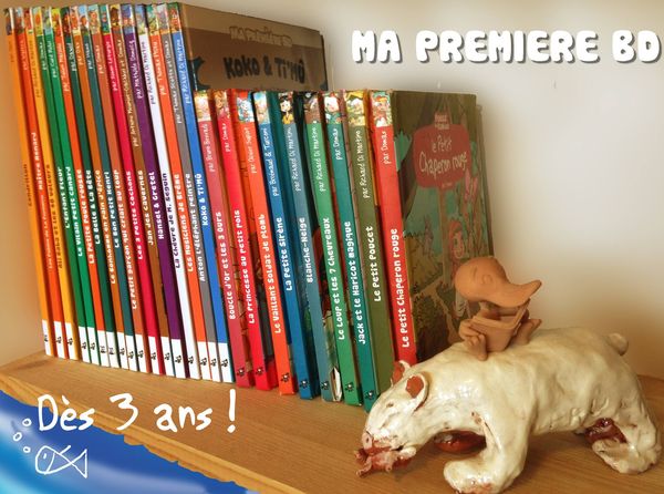 Le rideau est tombé sur la collection Pouss' de Bamboo / Ma première BD, chez Bamboo.