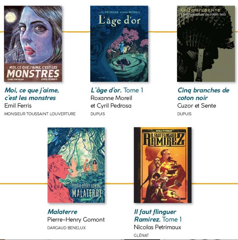 Le Prix BD Fnac / France Inter dévoile ses finalistes !