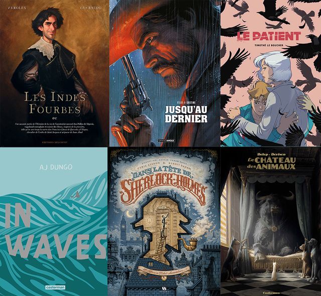 Découvrez les 6 albums en lice pour le Prix BD Fnac / France Inter
