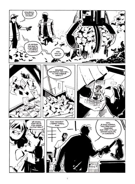 Ordures T.1 : entrée Nord - Par Cinna & Piatzszek - Futuropolis