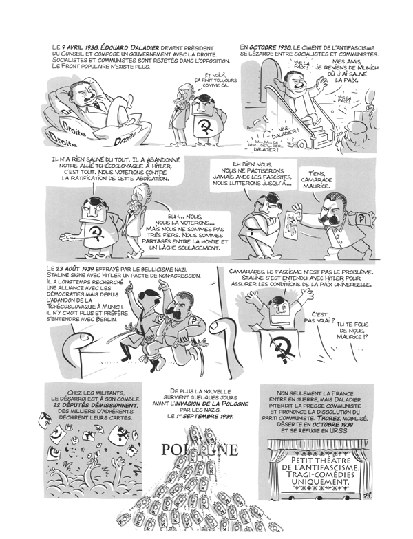 À Bâbord, toute ! Histoire de la gauche en BD - Par Marko & Le Naour - Dunod