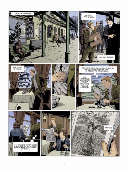 Dracula l'immortel T. 2 : - Kowalski & Dufranne, d'après Dacre Stoker et Ian Holt - Michel Lafon/Casterman