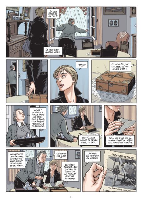 Femmes en résistance T.1 : Amy Johnson - Par Hautière, Laboutique, Polack & Wachs - Casterman