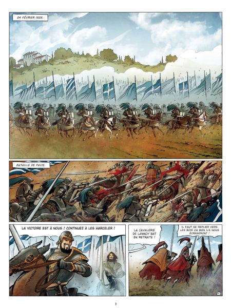 Histoires de France, tome 1 : François 1er et le connétable de Bourbon - Par Runberg, Deutsch & Ocaña - Michel Lafon/Casterman