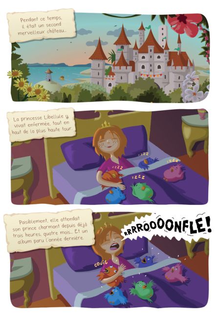 Princesse Libellule T2 : N'aime pas les princesses - Par Alexandre Arlène & Stéphanie Bellat - La Malle aux images