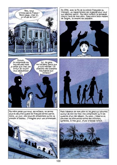 Quitter Saïgon, mémoires de viet kieu (volume 1) - Par Clément Baloup - La boîte à bulles