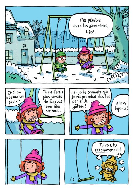 Où es-tu Léopold ? Invisible, c'est pas du jeu ! - Par Michel-Yves Schmitt & Vincent Caut - La Boîte à bulles