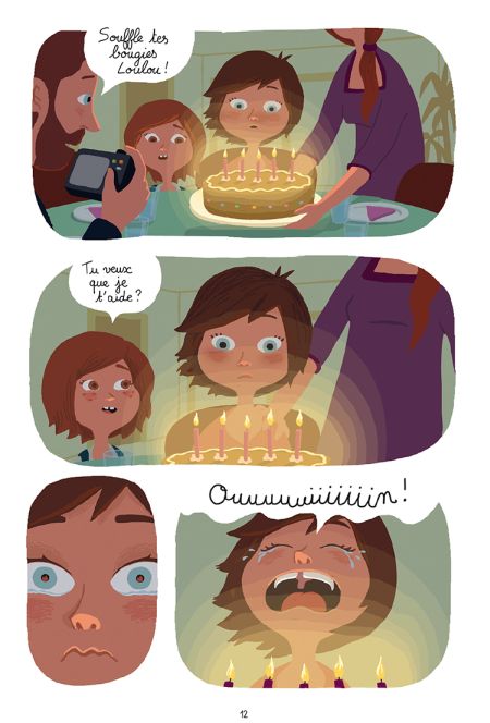 Loulou ne veut pas grandir - Par Vincent Henry & Stéphanie Bellat - La Malle aux images