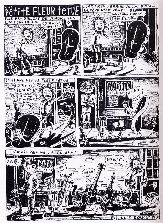 Lecture en confinement #30 : "Fantastic Plotte" - Par Julie Doucet - L'Oie de Cravan