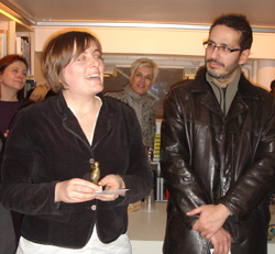 Remise du 2ème prix Artemisia