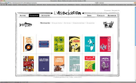 Le site de l'Association est (enfin) ouvert