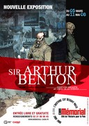 Sir Arthur Benton au Mémorial de Caen