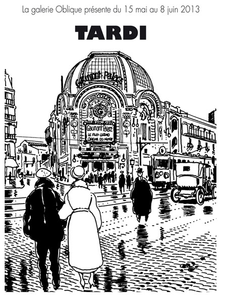 Exceptionnel : Tardi à la galerie Oblique à Paris