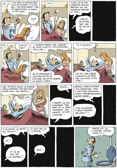 Les Chroniques d'un maladroit sentimental - Tome 2 : L'Enfant à l'écharpe - Par Daniel Casanave et Vincent Zabus - Vents d'Ouest