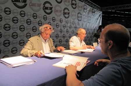 Gérard Krawczyk, Thierry Berthier, Antoine Bueno, Richard Marazano, Philippe Guedj : ActuaBD.com partenaire du Comic Con'