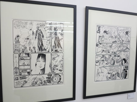 Crepax à la galerie Champaka Paris