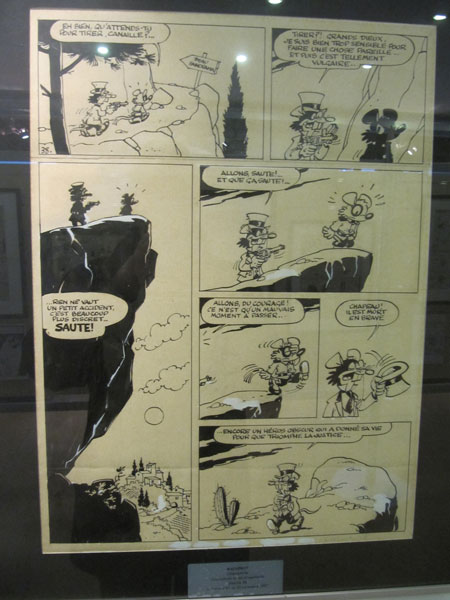 Fabuleux Macherot à la Maison de la BD à Bruxelles