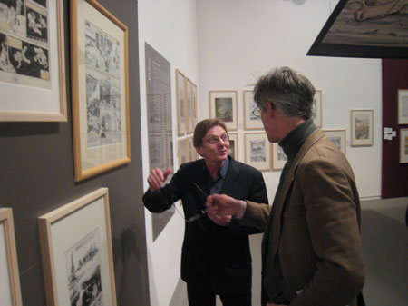 Lancement réussi pour l'expo « Regards Croisés de la BD belge » !