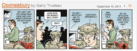Biographie non autorisée de Sarah Palin : le Chicago Tribune suspend Doonesbury