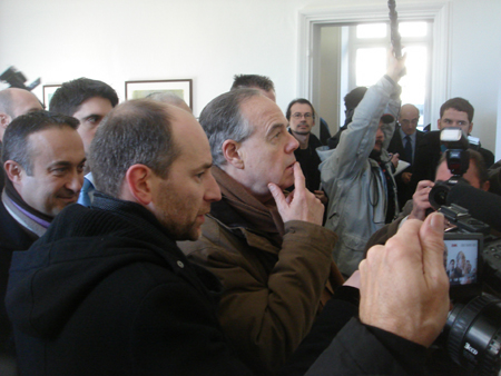 Frédéric Mitterrand à Angoulême 2010