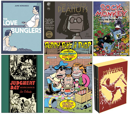 Fantagraphics utilise Kickstarter pour financer son programme éditorial.