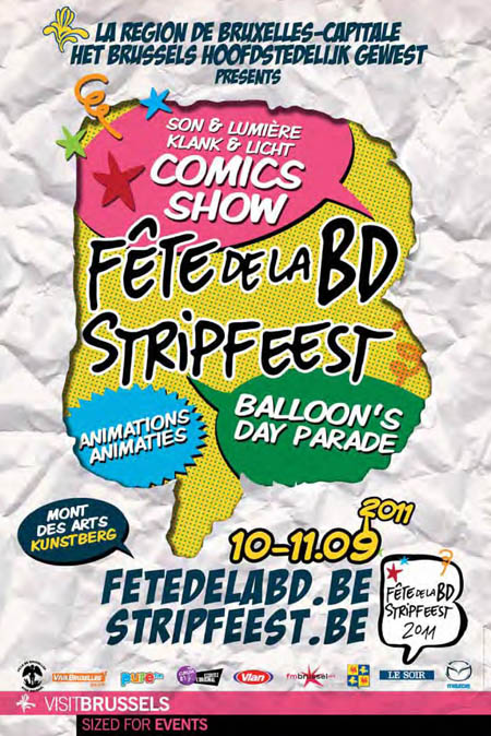 La BD est à la fête, ce week-end à Bruxelles
