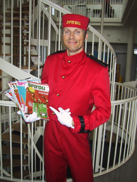 Un numéro de Spirou « collector » distribué à Roland-Garros.