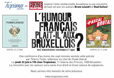 L'humour français plaît-il aux Bruxellois ?