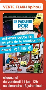 Spirou en vente flash sur Izneo