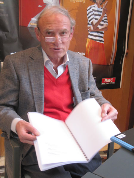 Jean Van Hamme, citoyen d'honneur de la Ville de Bruxelles