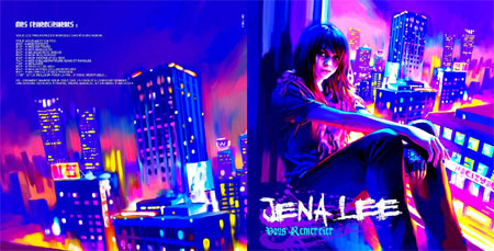 Angoulême 2010 : La chanteuse Jena Lee en dédicace sur le stand Xiao Pan