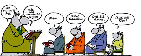 Le dessinateur Philippe Geluck arrête la publication du Chat dans Le Soir, VSD et L'Illustré