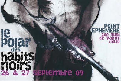 Premières rencontres "Polar des Habits noirs" à Paris. 