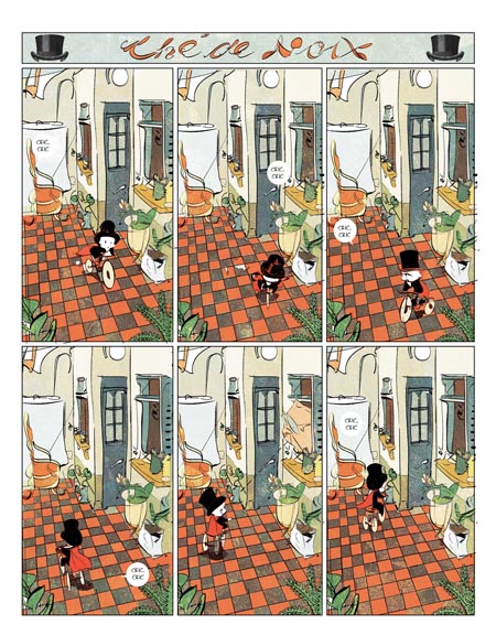 "Le Thé de Noix" de Lucas Nine, servi par les Rêveurs