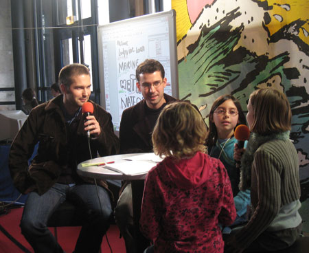 BDBoum Blois 2008 : Reporters BD en herbe
