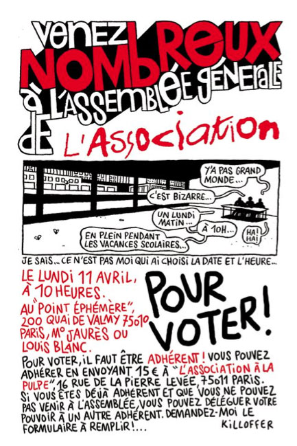 AG de l'Association : la dernière ligne droite