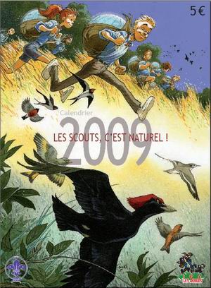 Calendrier scout belge : écologique, naturellement !