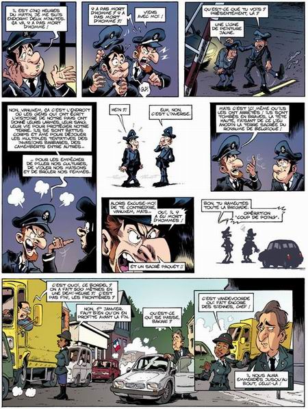 "Rien à déclarer" - La bande dessinée