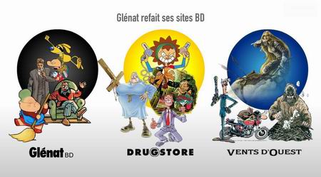 Glénat relooke ses sites