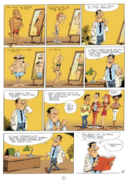 Sports de compétition - Cauvin & Bercovici - Dupuis