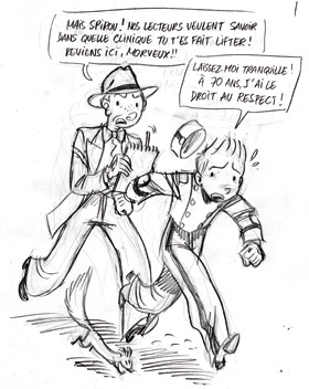 Et mille bravos : Le quotidien belge Le Soir rend hommage à Spirou !