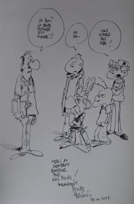 Vente caritative de dédicaces sur Ebay 