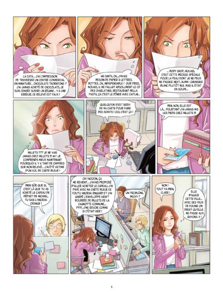 L'Accro du shopping T.1 : Confessions - Par Yshann et Véronique Grisseaux d'après Sophie Kinsella - Jungle !
