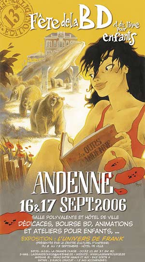 Ce week-end, Andenne fête la BD !
