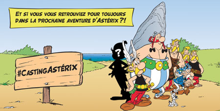 Astérix organise un casting.