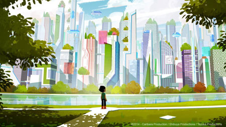 Une nouvelle version animée pour Astro Boy produite en partie en France.