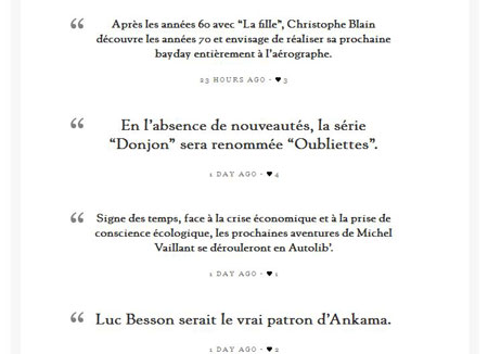 Bayday Leaks dévoile les dessous de la BD