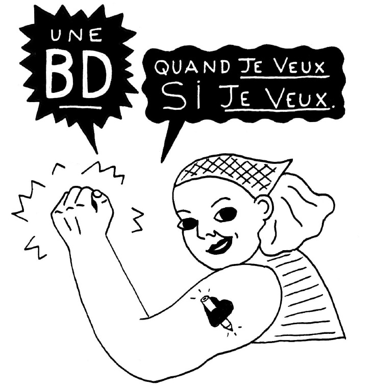 La bande dessinée féministe exposée et éditée à Nantes début 2018