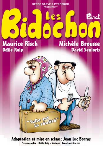 Reprise des Bidochon au théâtre des Mathurins à Paris