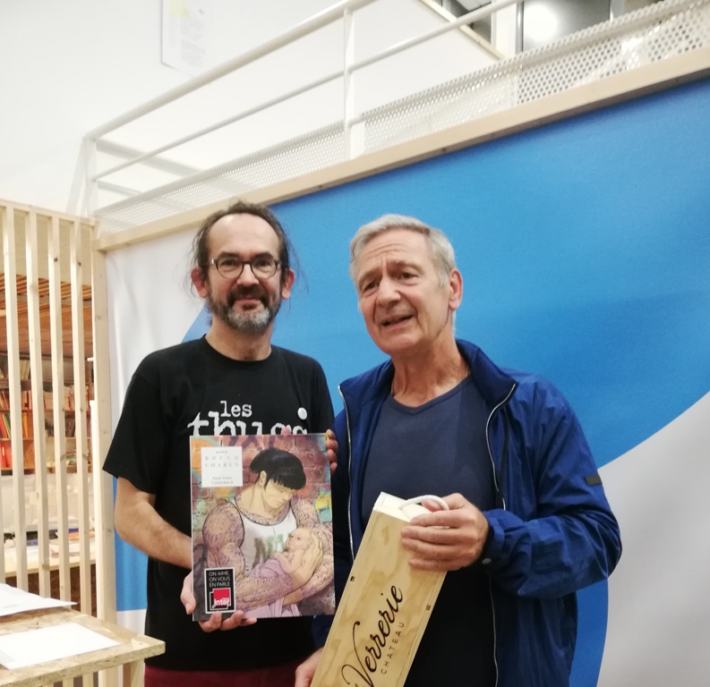 François Boucq et Jérôme Charyn, lauréats du Trophée 2021 de l'association 813